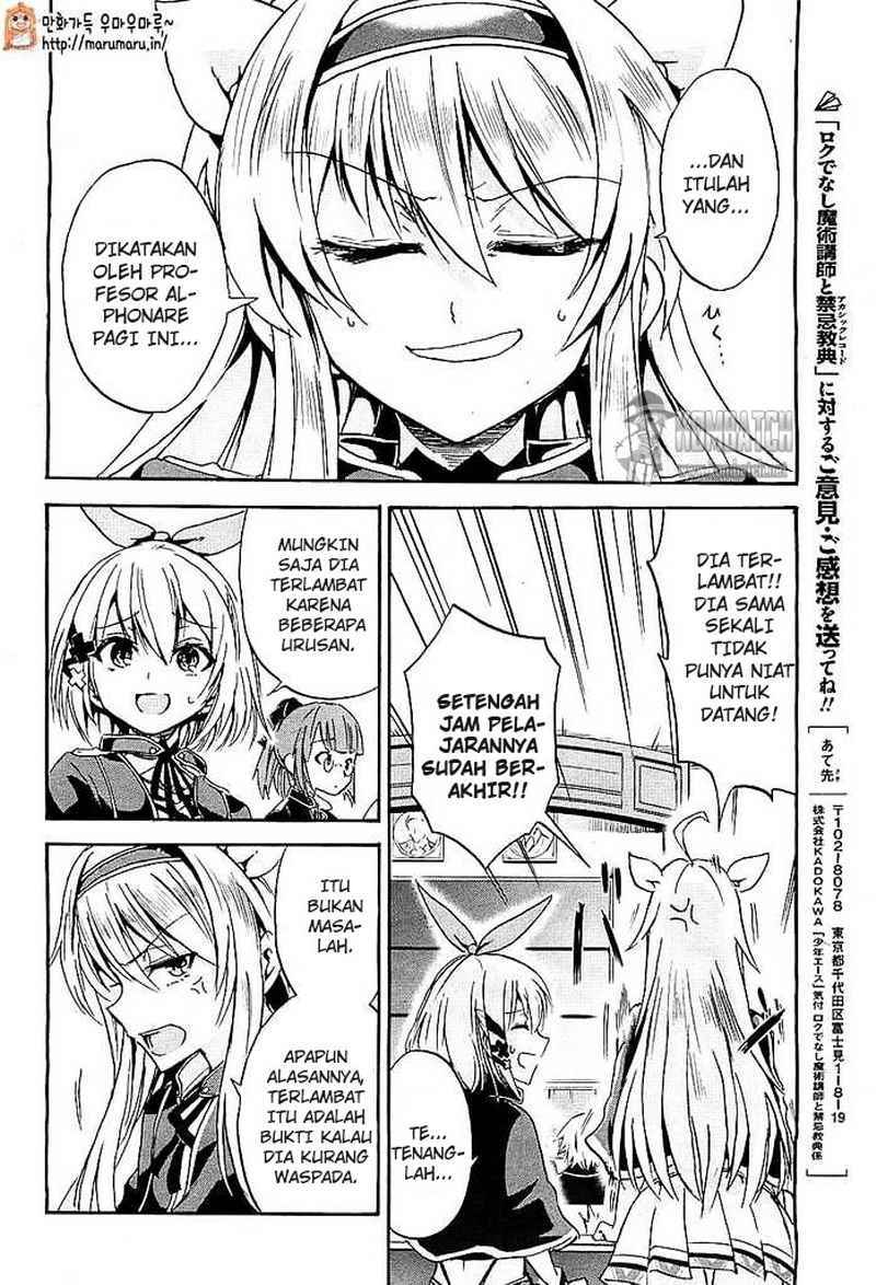 Roku de Nashi Majutsu Koushi to Kinki Kyouten chapter 1