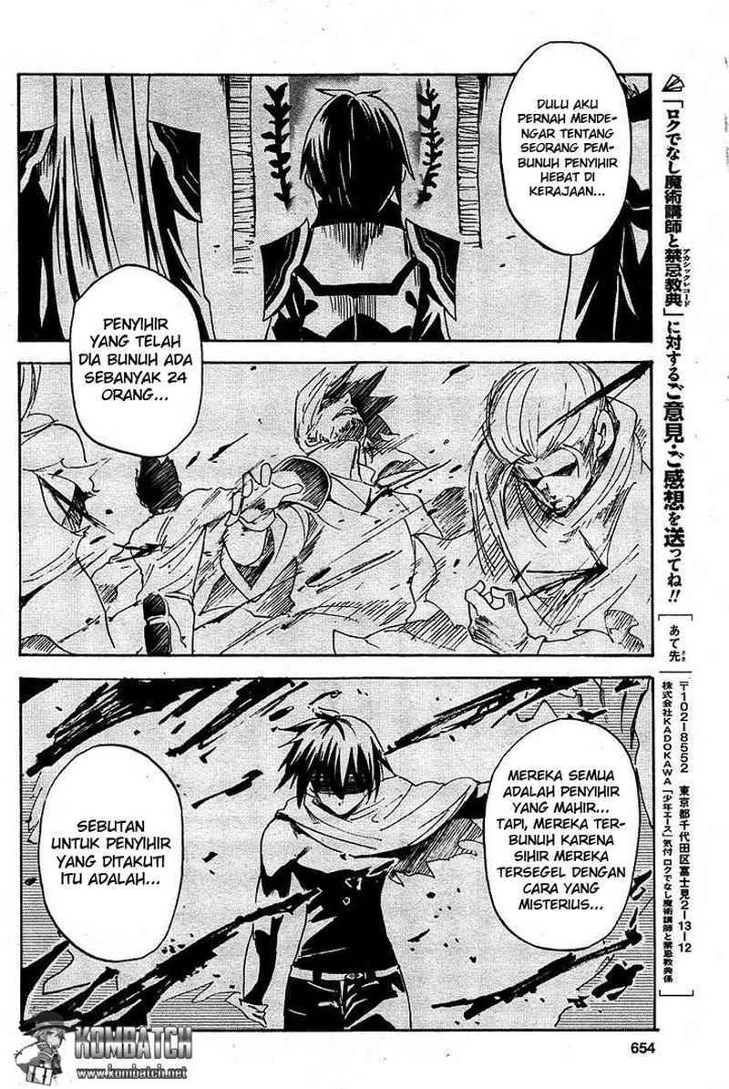 Roku de Nashi Majutsu Koushi to Kinki Kyouten chapter 6