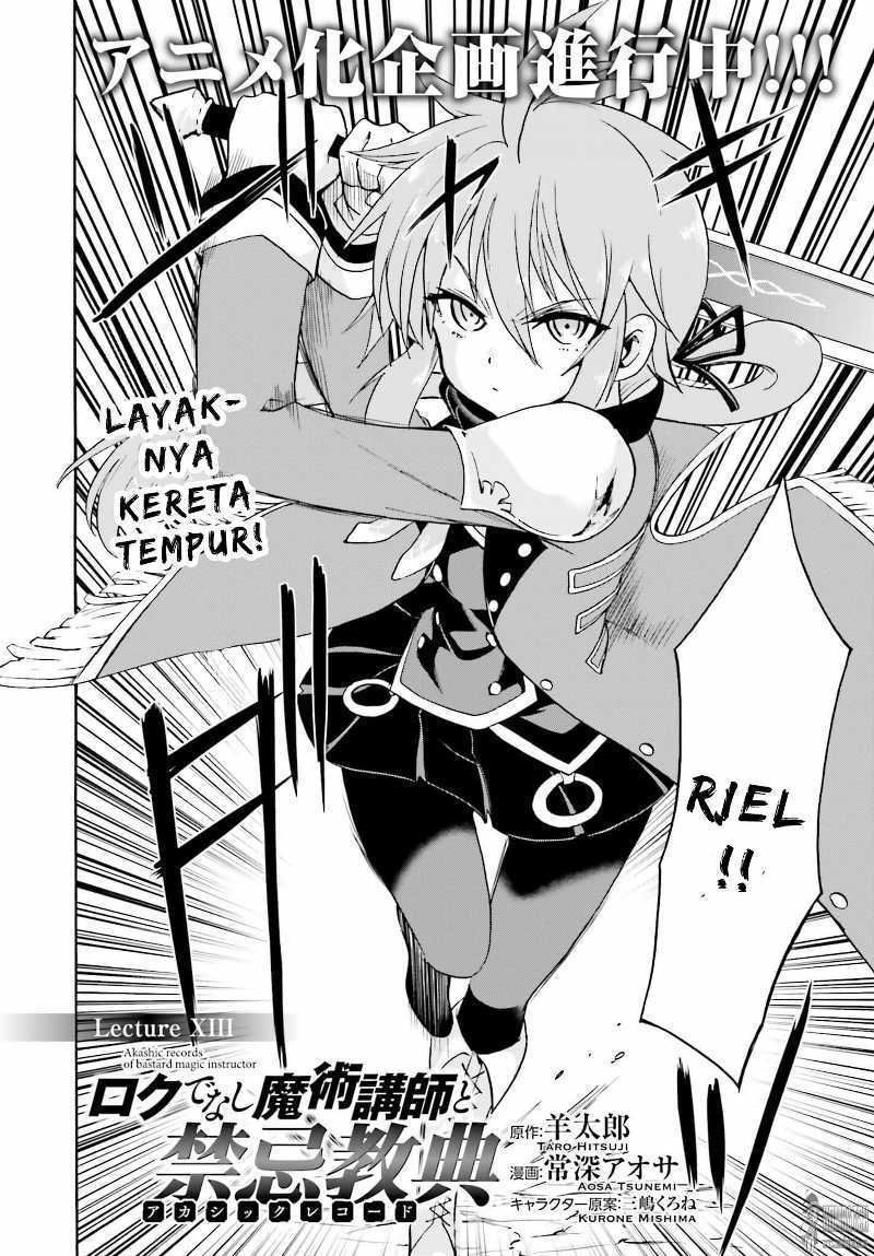 Roku de Nashi Majutsu Koushi to Kinki Kyouten chapter 13