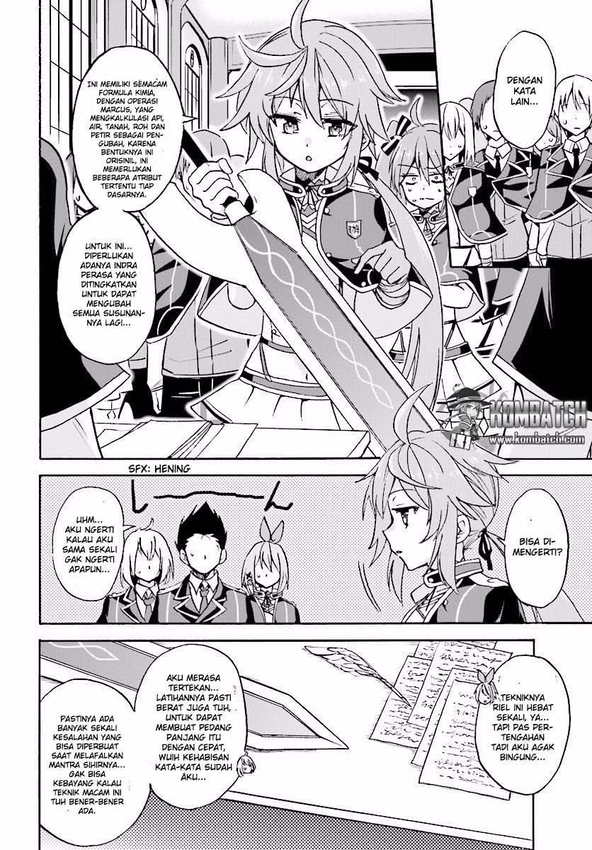 Roku de Nashi Majutsu Koushi to Kinki Kyouten chapter 19