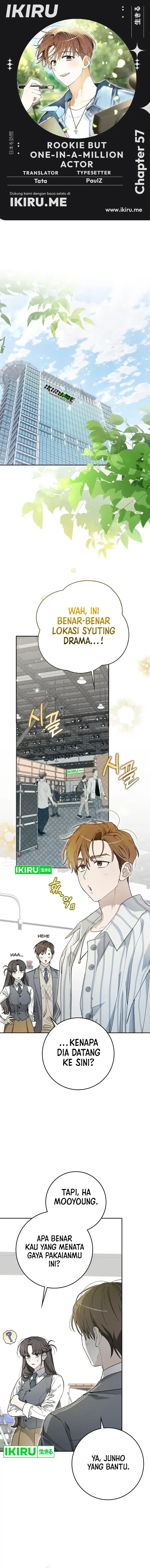 Rookie but One-In-A-Million Actor Chapter 57 Bahasa Indonesia