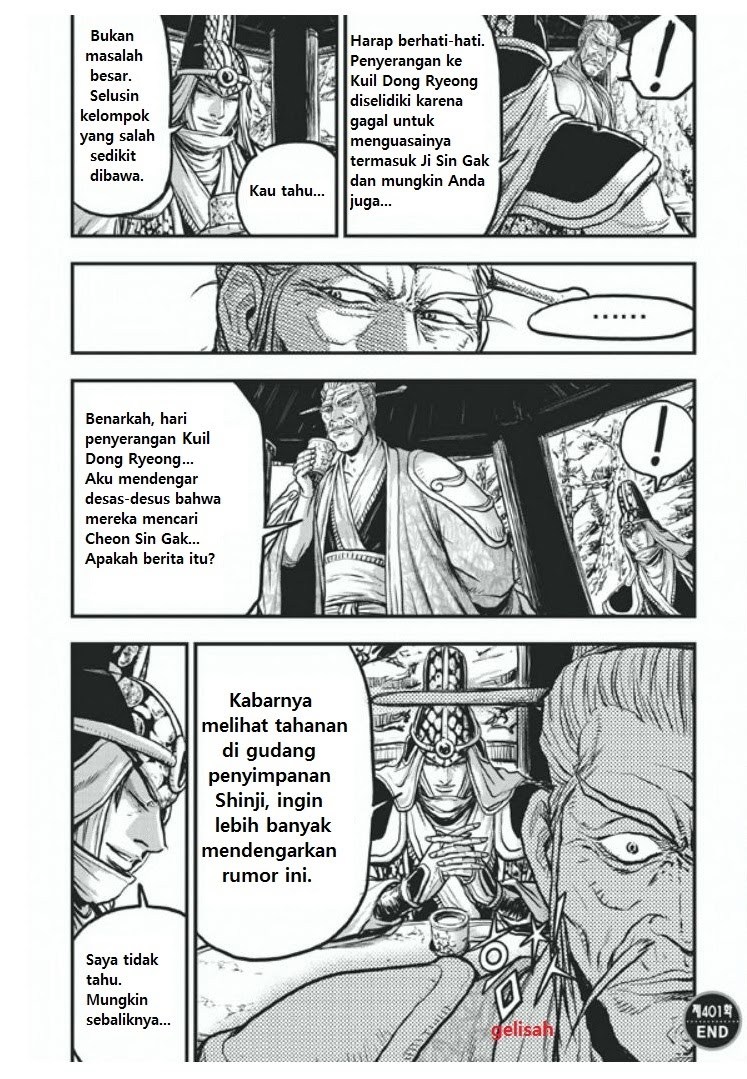 Ruler of the Land Chapter 401 Bahasa Indonesia