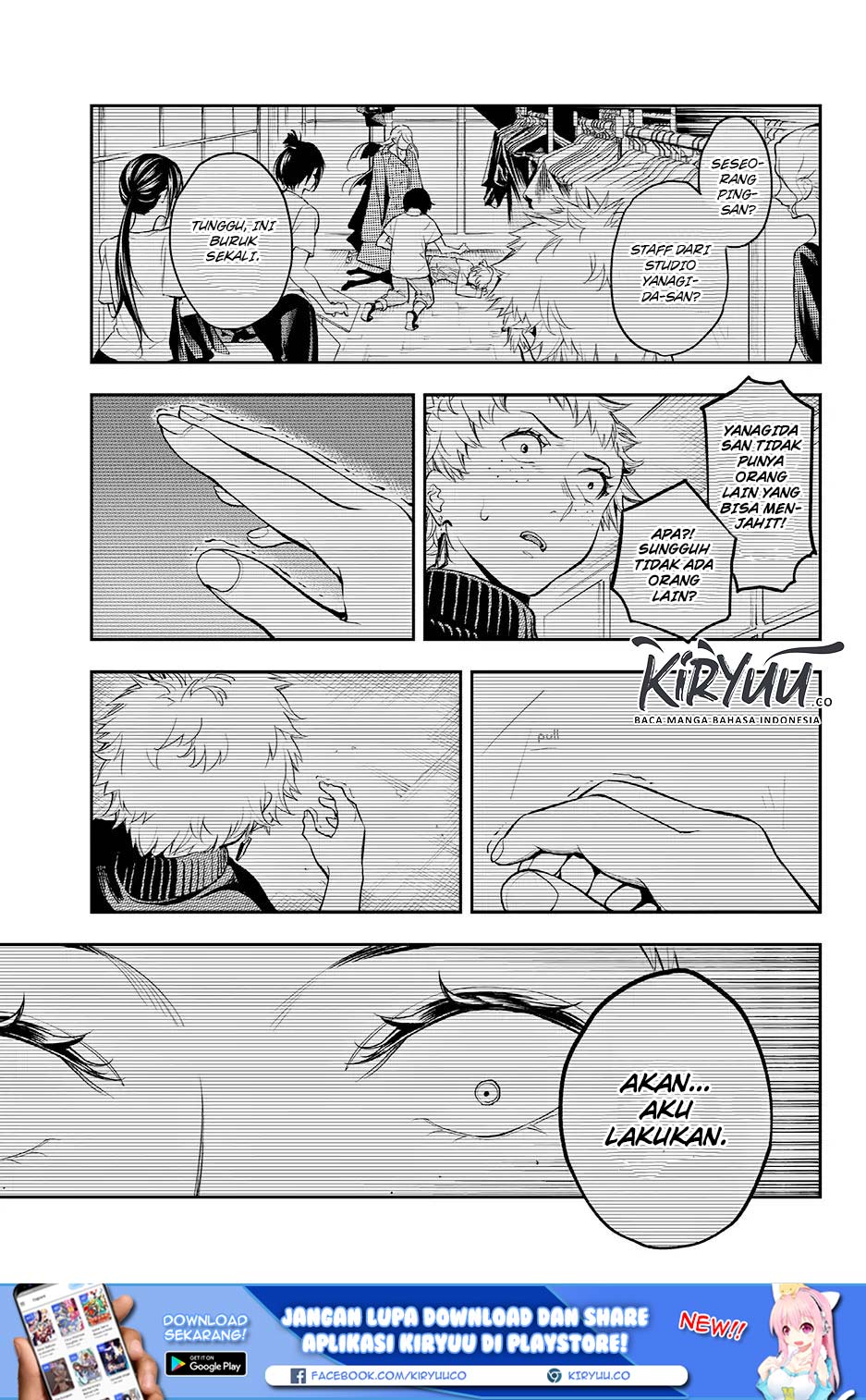 Runway de Waratte Chapter 57 Bahasa Indonesia