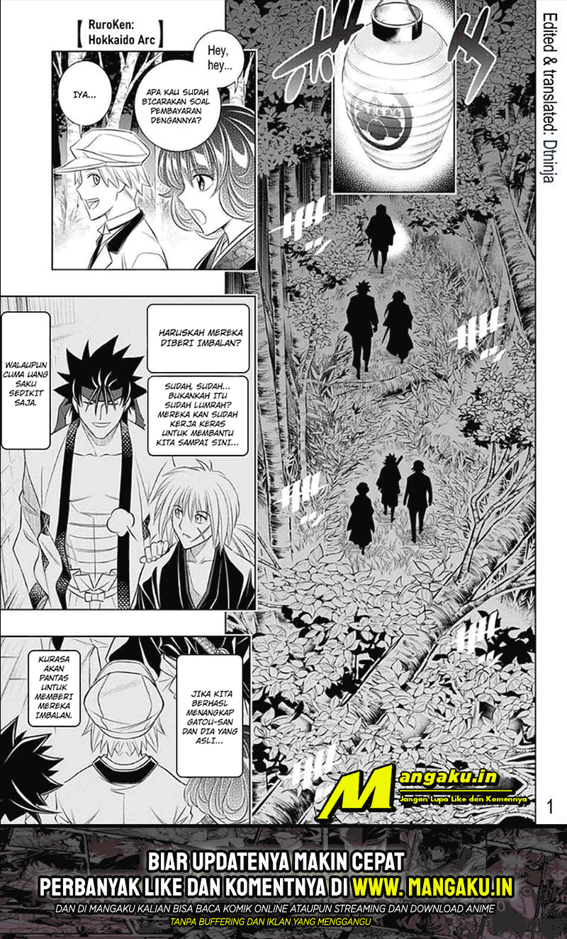 Rurouni Kenshin: Meiji Kenkaku Romantan – Hokkaido-hen Chapter 25 Bahasa Indonesia