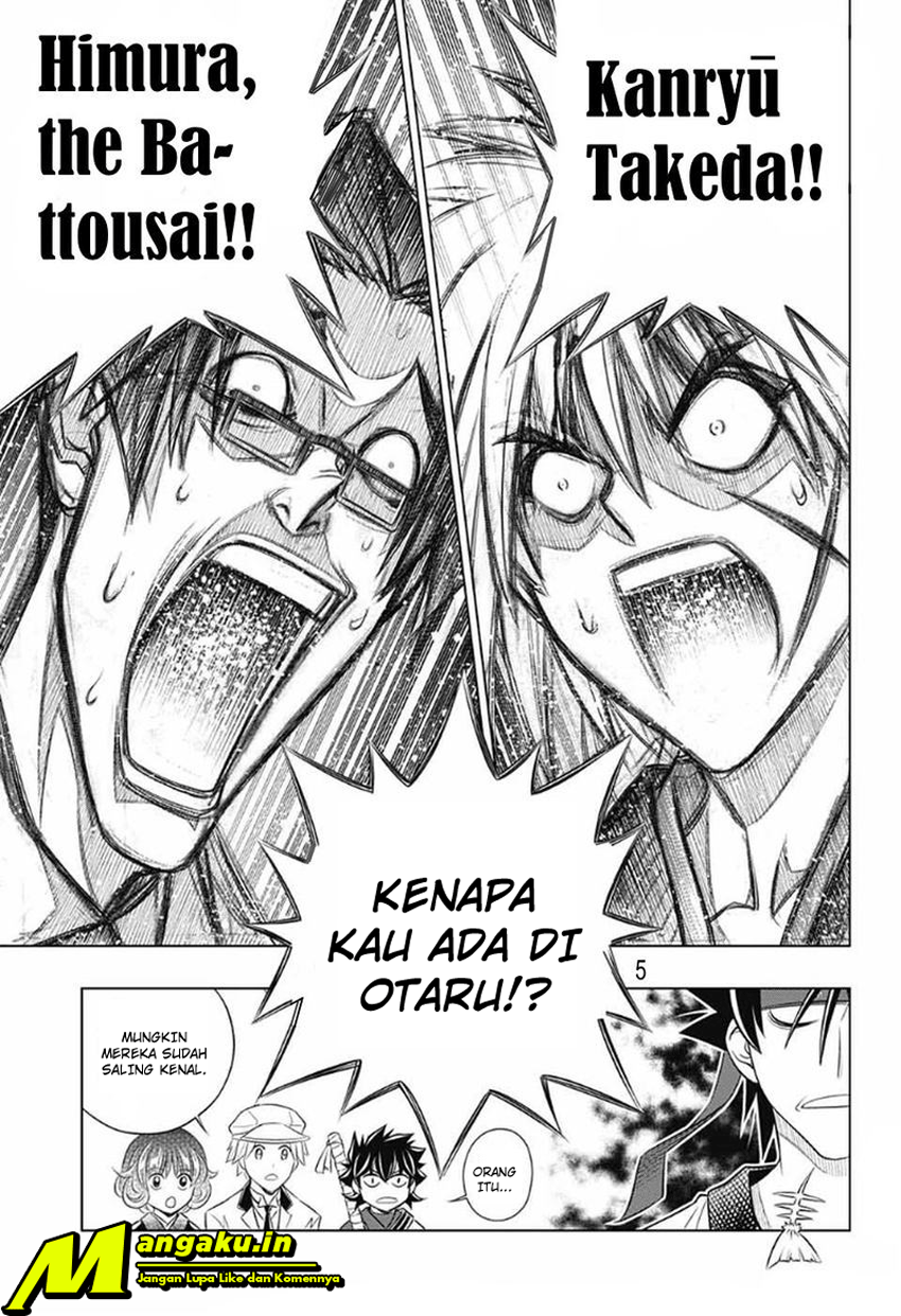 Rurouni Kenshin: Meiji Kenkaku Romantan – Hokkaido-hen Chapter 25 Bahasa Indonesia