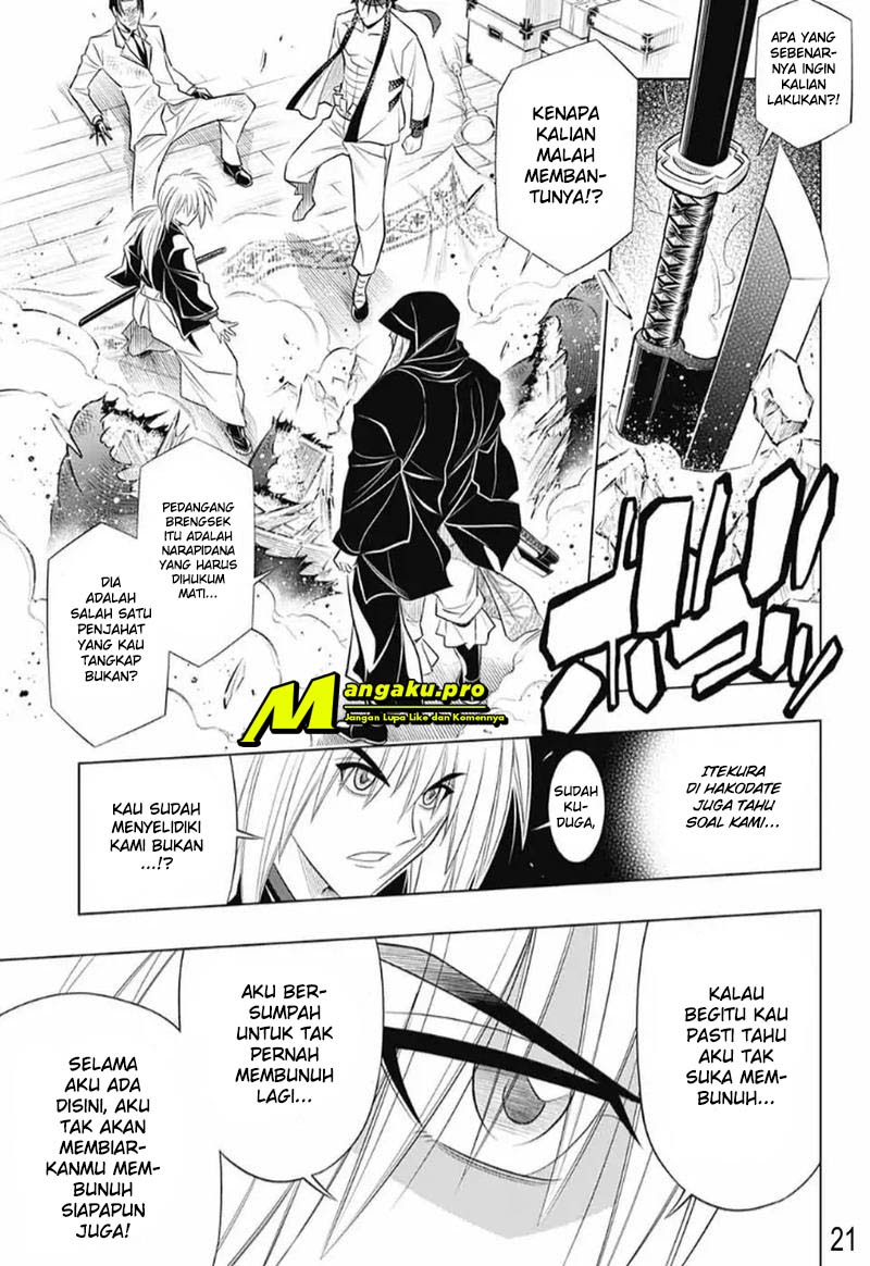 Rurouni Kenshin: Meiji Kenkaku Romantan – Hokkaido-hen Chapter 26 Bahasa Indonesia