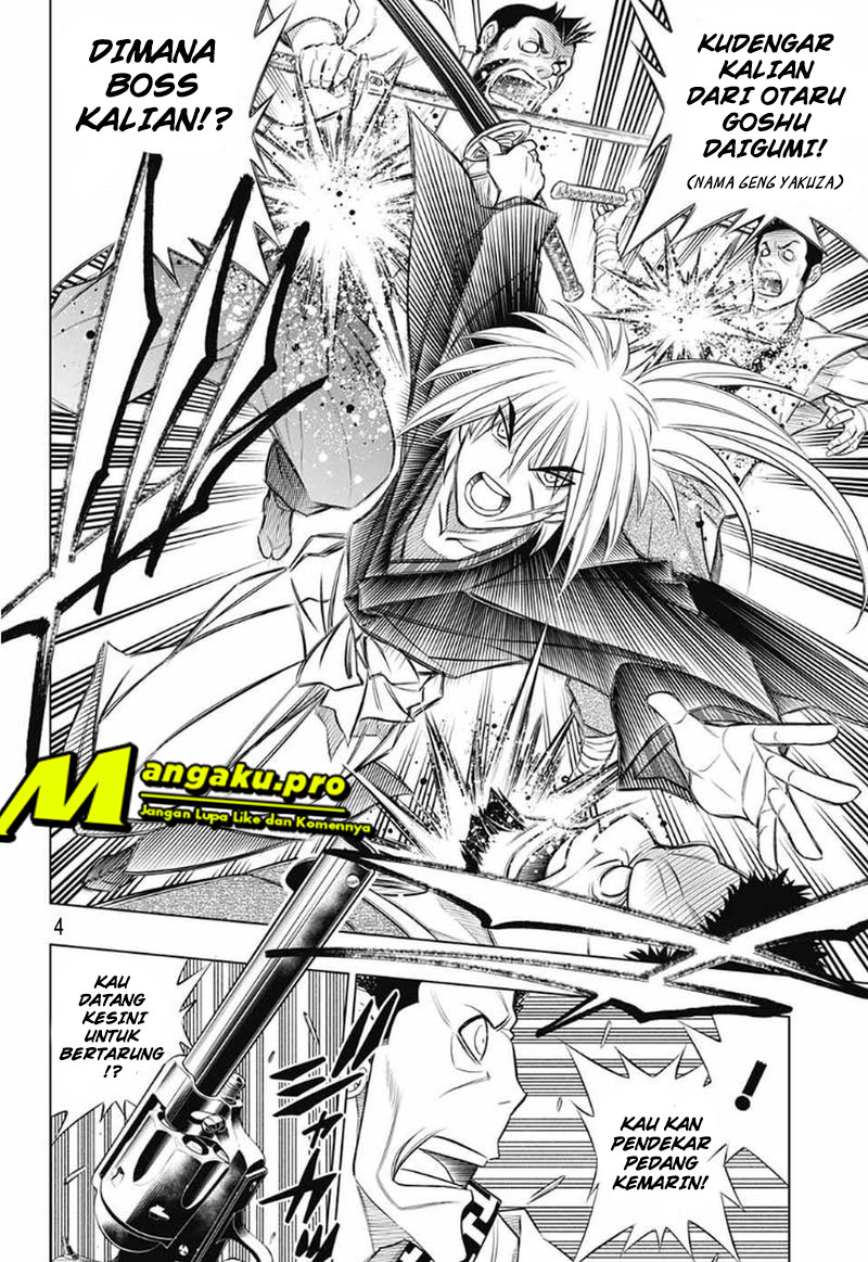Rurouni Kenshin: Meiji Kenkaku Romantan – Hokkaido-hen Chapter 27 Bahasa Indonesia