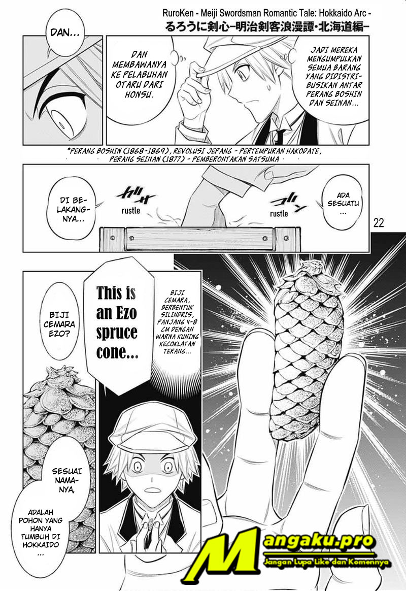 Rurouni Kenshin: Meiji Kenkaku Romantan – Hokkaido-hen Chapter 27 Bahasa Indonesia