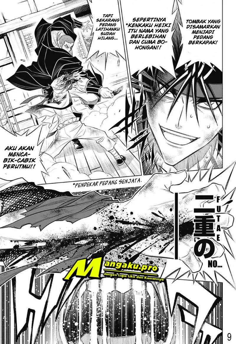 Rurouni Kenshin: Meiji Kenkaku Romantan – Hokkaido-hen Chapter 28 Bahasa Indonesia