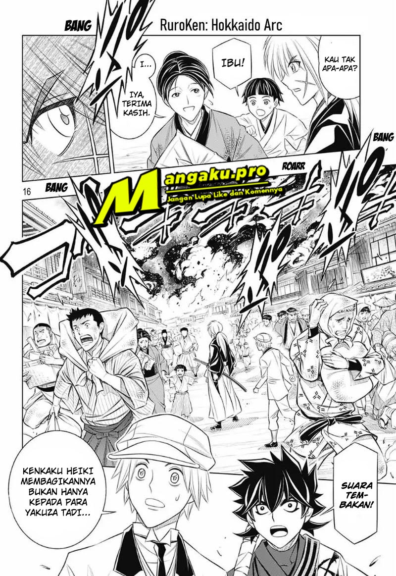 Rurouni Kenshin: Meiji Kenkaku Romantan – Hokkaido-hen Chapter 28 Bahasa Indonesia