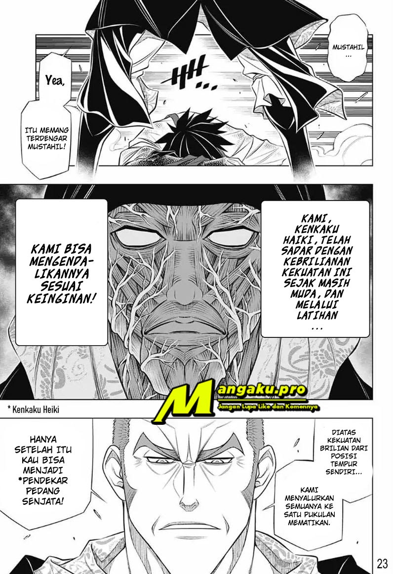 Rurouni Kenshin: Meiji Kenkaku Romantan – Hokkaido-hen Chapter 28 Bahasa Indonesia