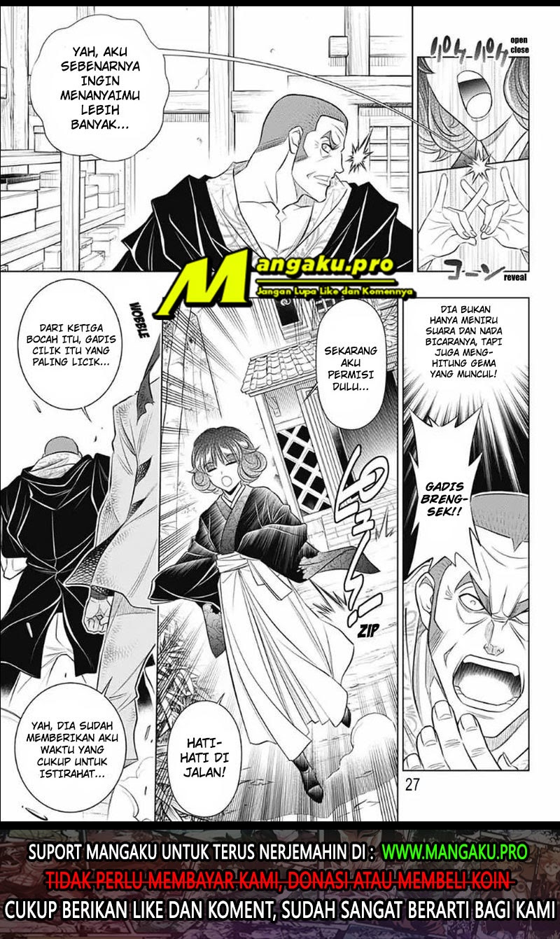 Rurouni Kenshin: Meiji Kenkaku Romantan – Hokkaido-hen Chapter 28 Bahasa Indonesia
