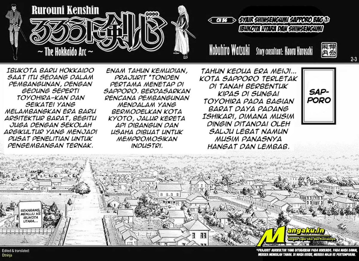 Rurouni Kenshin: Meiji Kenkaku Romantan – Hokkaido-hen chapter 36