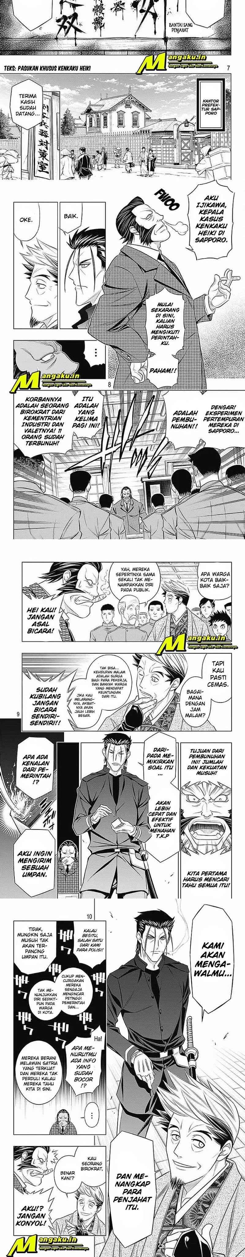 Rurouni Kenshin: Meiji Kenkaku Romantan – Hokkaido-hen chapter 36