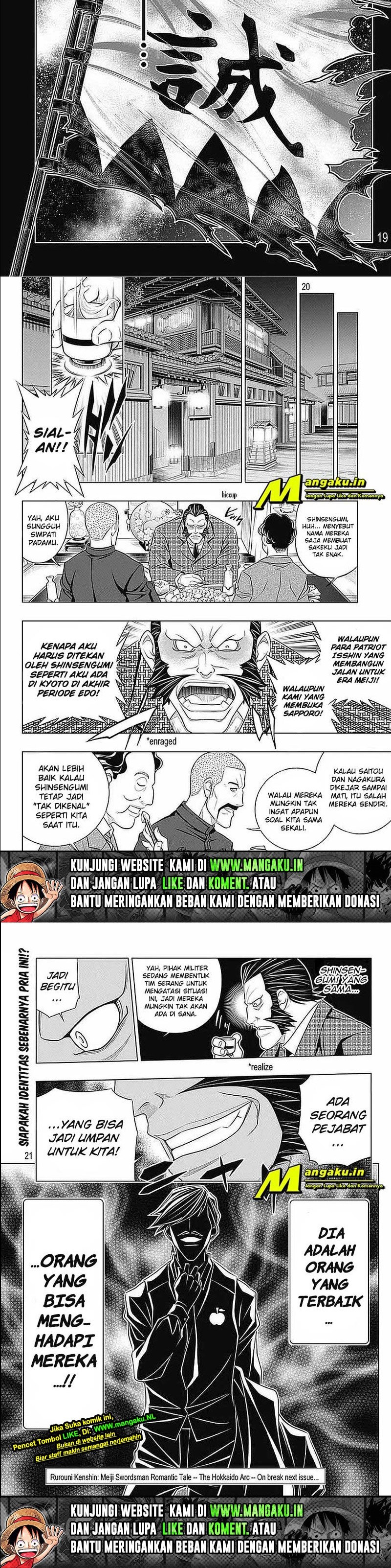 Rurouni Kenshin: Meiji Kenkaku Romantan – Hokkaido-hen chapter 36