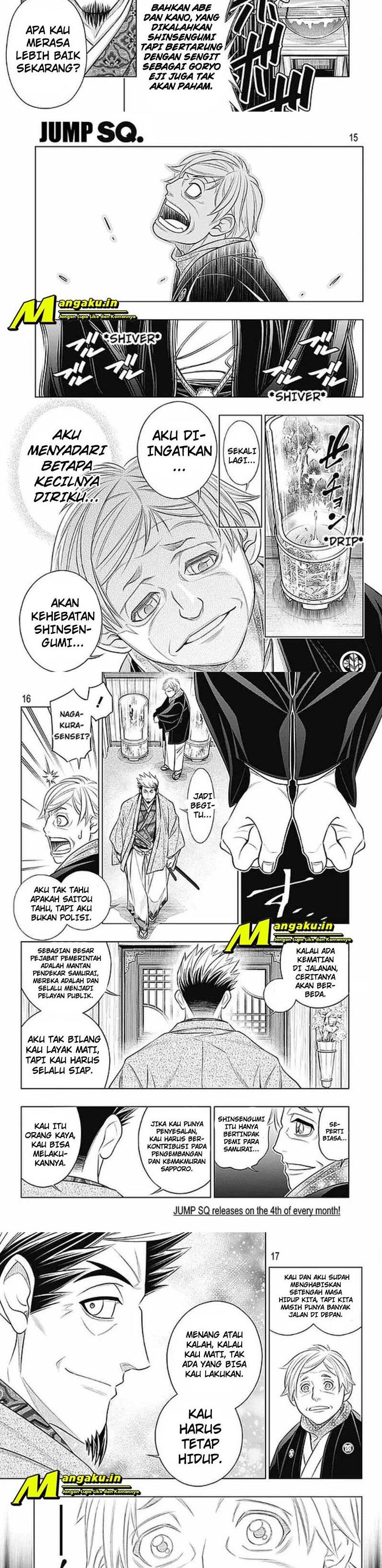 Rurouni Kenshin: Meiji Kenkaku Romantan – Hokkaido-hen Chapter 47 Bahasa Indonesia