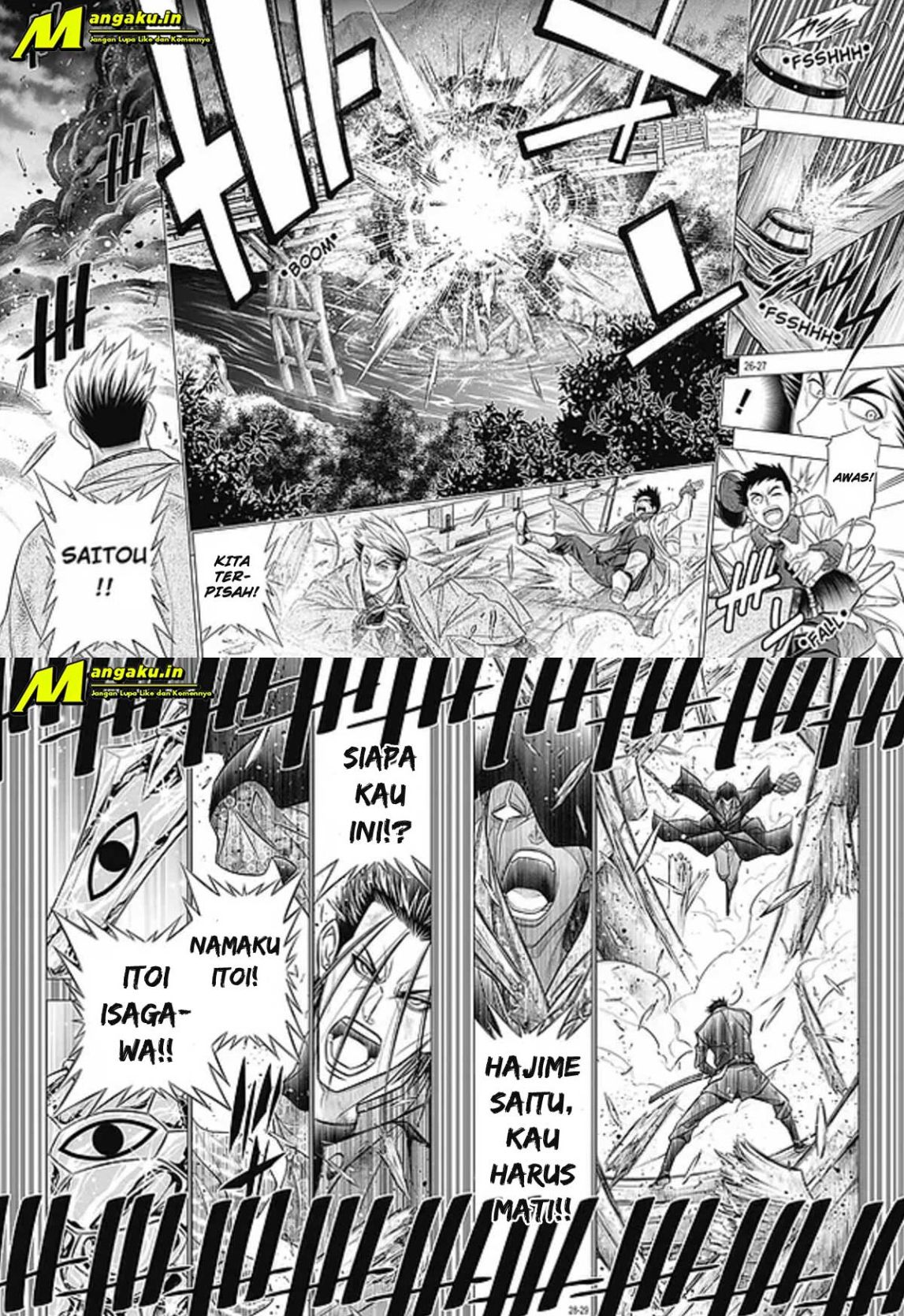 Rurouni Kenshin: Meiji Kenkaku Romantan – Hokkaido-hen Chapter 47 Bahasa Indonesia