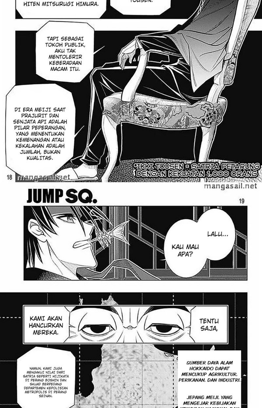 Rurouni Kenshin: Meiji Kenkaku Romantan – Hokkaido-hen chapter 49