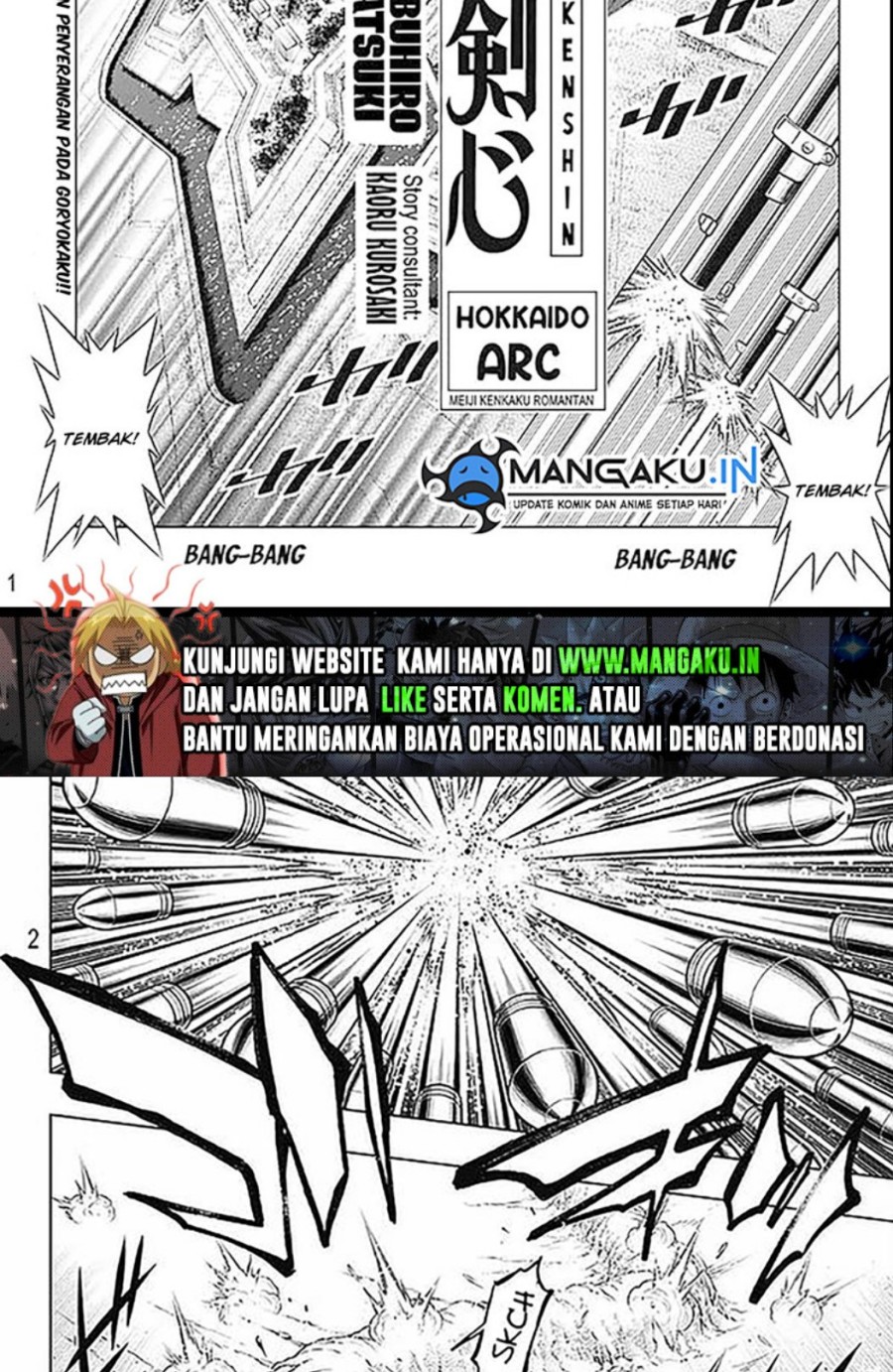 Rurouni Kenshin: Meiji Kenkaku Romantan – Hokkaido-hen chapter 50