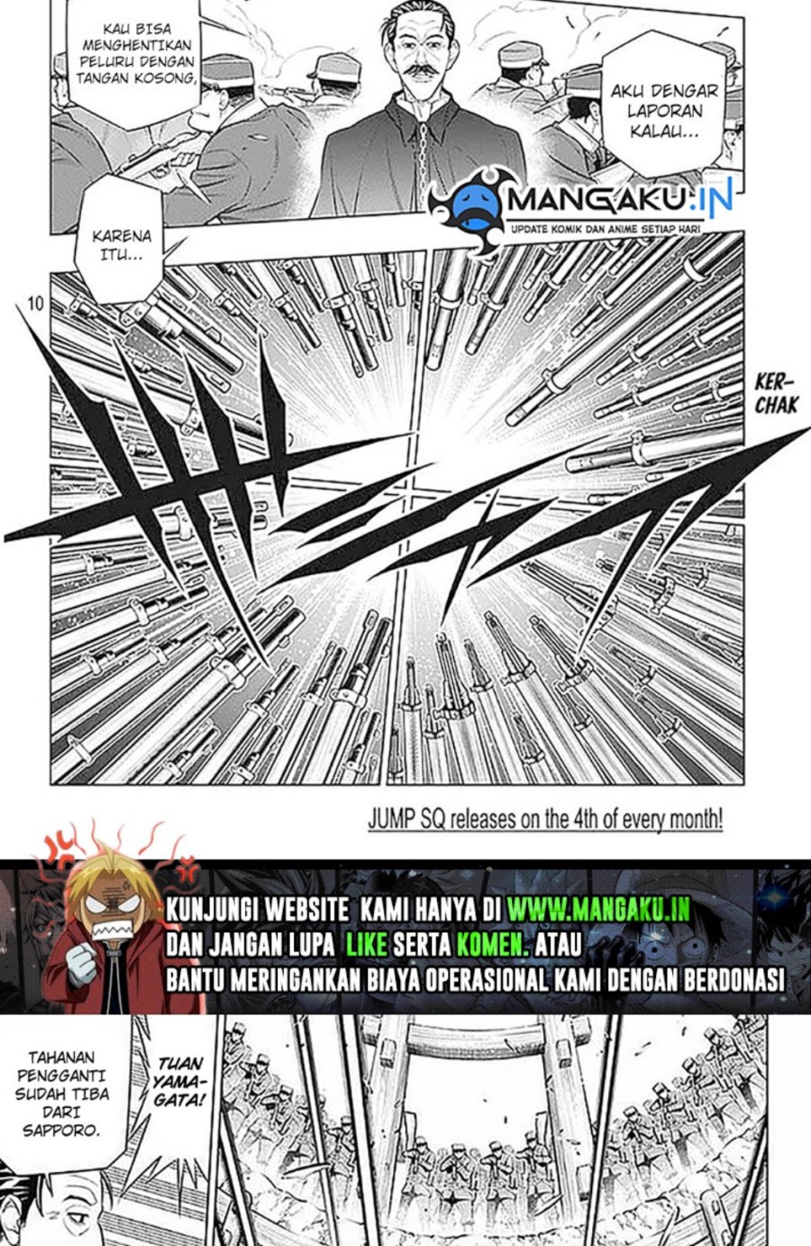Rurouni Kenshin: Meiji Kenkaku Romantan – Hokkaido-hen chapter 50