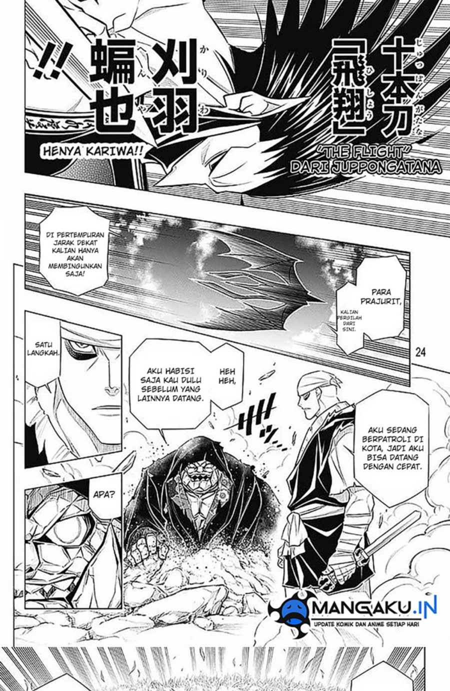 Rurouni Kenshin: Meiji Kenkaku Romantan – Hokkaido-hen chapter 50