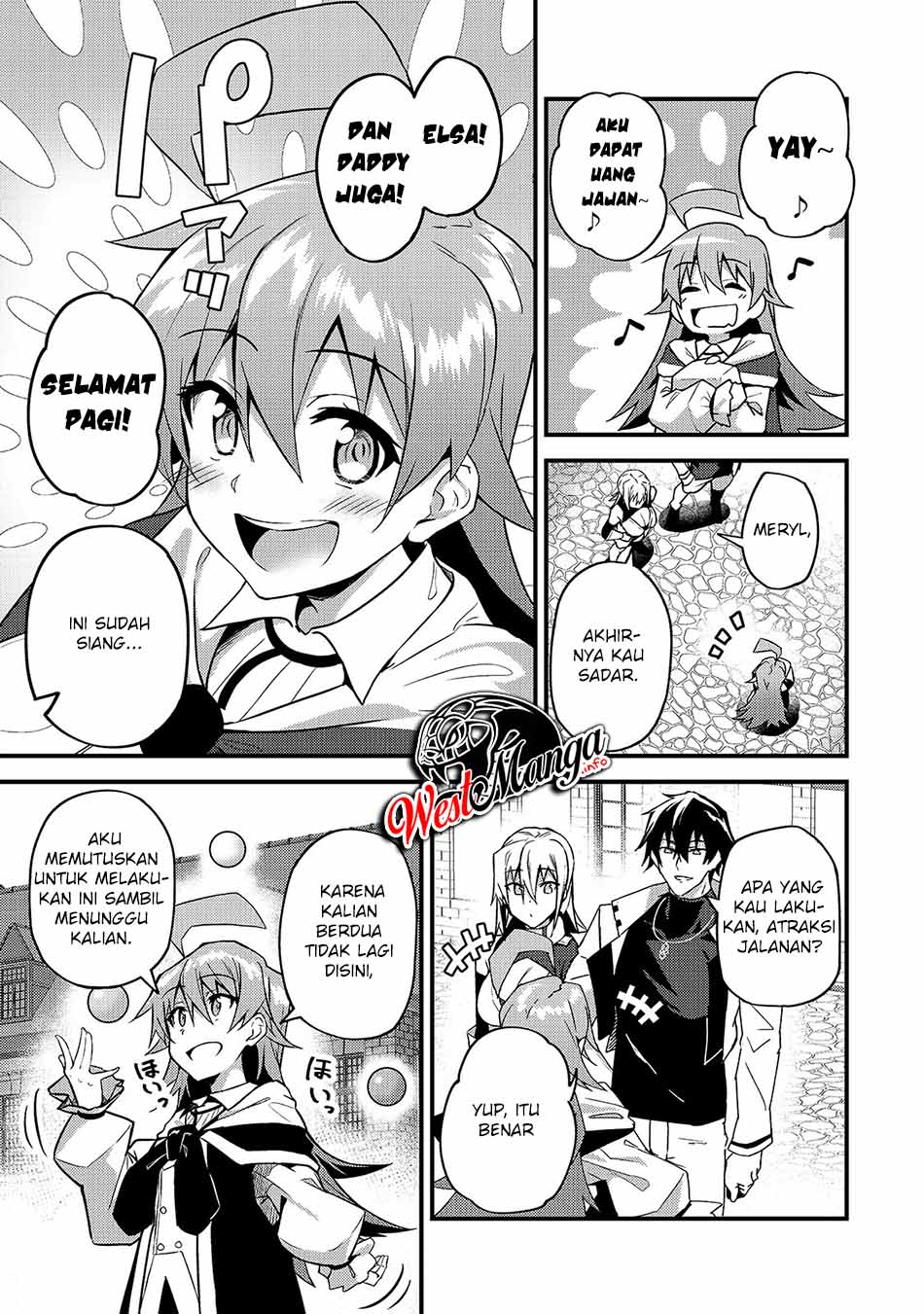 S Rank Boukensha de aru Ore no Musume-tachi wa Juudo no Father Con deshita Chapter 08 Bahasa Indonesia