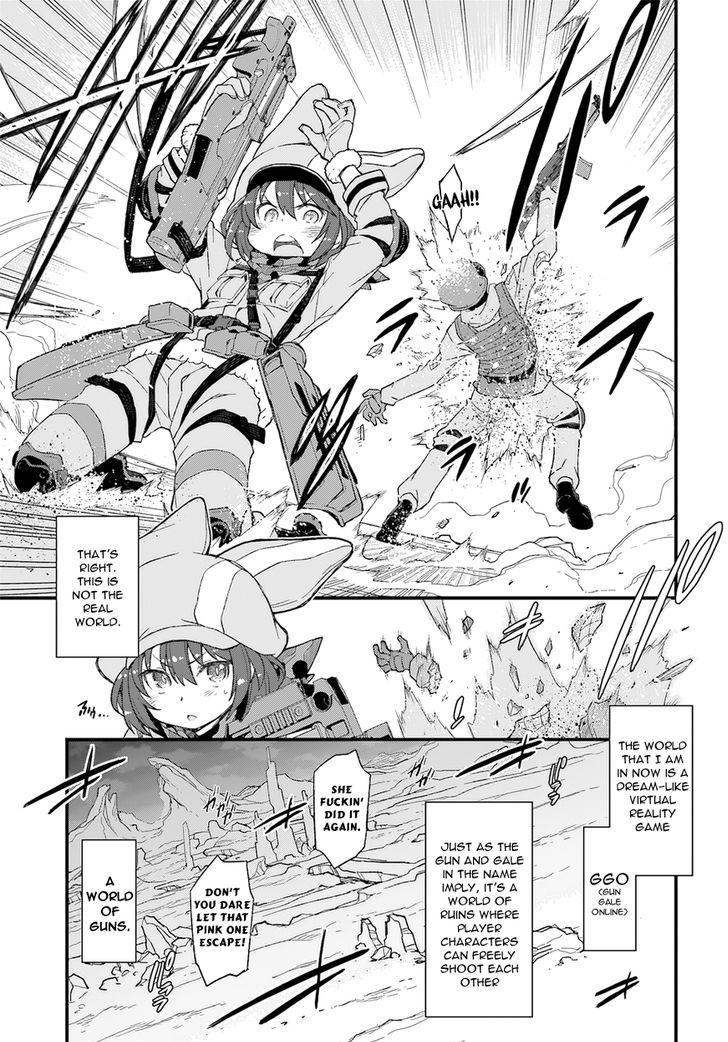 Sword Art Online Alternative – Gun Gale Online chapter 1
