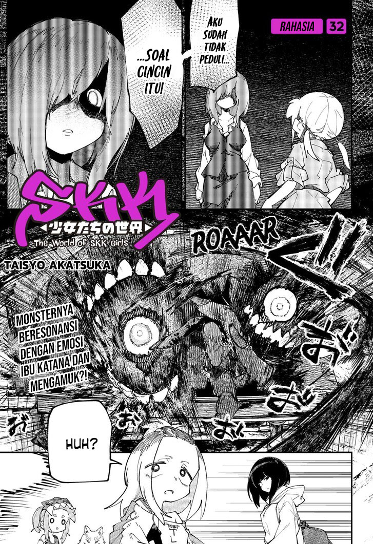 SKK – Shoujo-tachi no Sekai Chapter 32 Bahasa Indonesia