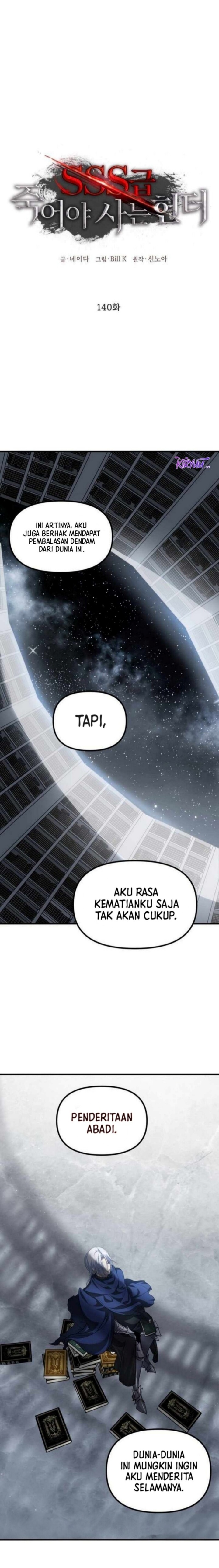 SSS-Class Suicide Hunter Chapter 140 Bahasa Indonesia