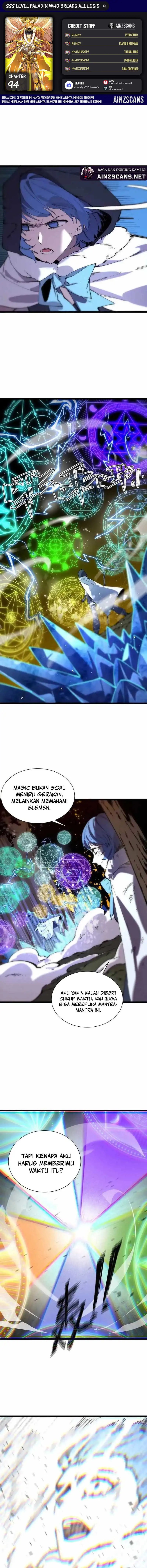 SSS-Level Paladin Who Breaks All Logic chapter 94
