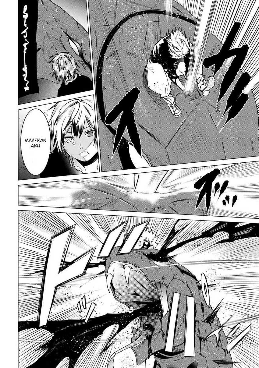 SSS Rank Dungeon de Knife Ippon Tewatasare Tsuihou Sareta Shiro Madoushi Chapter 02.2 Bahasa Indonesia