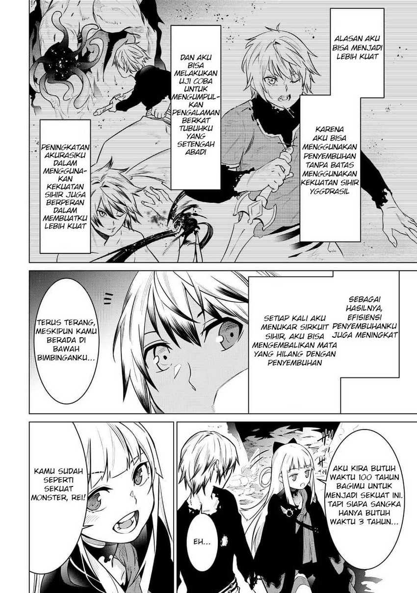 SSS Rank Dungeon de Knife Ippon Tewatasare Tsuihou Sareta Shiro Madoushi Chapter 02.2 Bahasa Indonesia