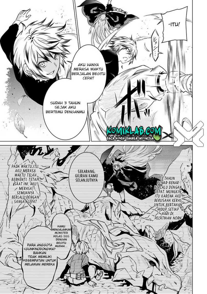SSS Rank Dungeon de Knife Ippon Tewatasare Tsuihou Sareta Shiro Madoushi Chapter 02.2 Bahasa Indonesia