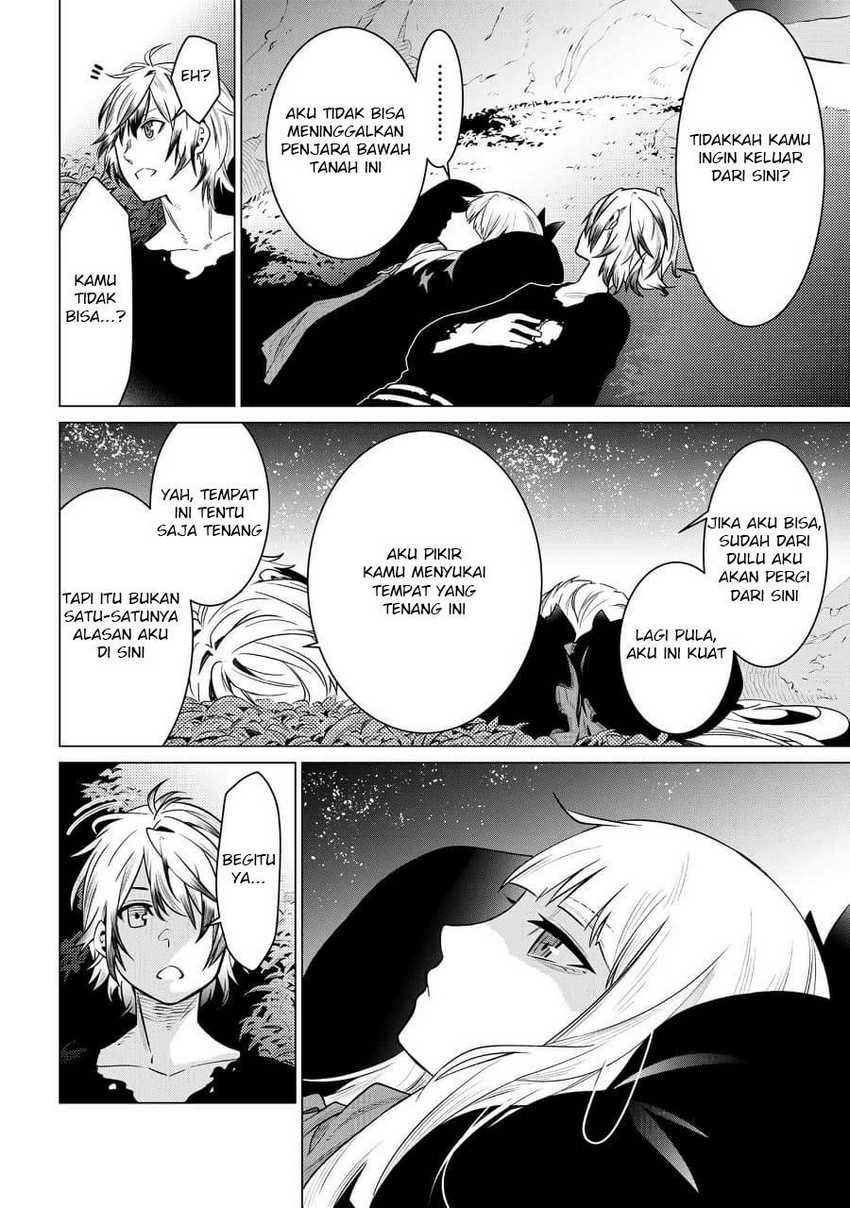 SSS Rank Dungeon de Knife Ippon Tewatasare Tsuihou Sareta Shiro Madoushi Chapter 02.2 Bahasa Indonesia