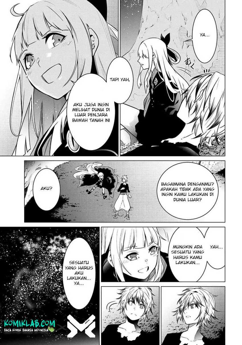 SSS Rank Dungeon de Knife Ippon Tewatasare Tsuihou Sareta Shiro Madoushi Chapter 02.2 Bahasa Indonesia