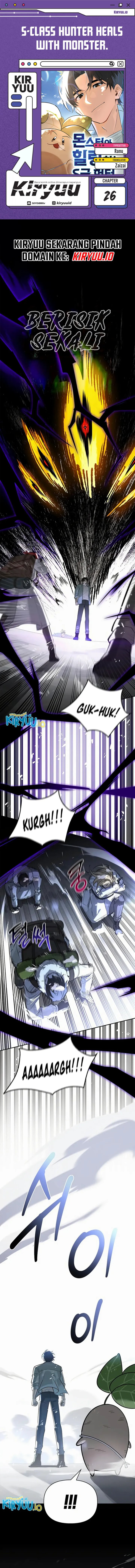 S-Class Hunter Heals with Monsters Chapter 26 Bahasa Indonesia