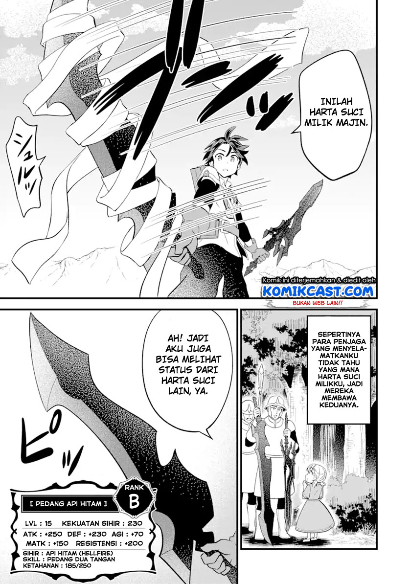 Sabitsuita Ken wo Tameshi ni Kyouka Shite Mitara, Tondemonai Maken ni Bakemashita chapter 4