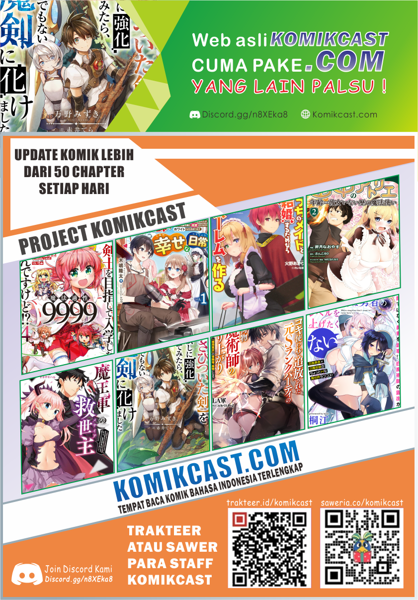 Sabitsuita Ken wo Tameshi ni Kyouka Shite Mitara, Tondemonai Maken ni Bakemashita chapter 4