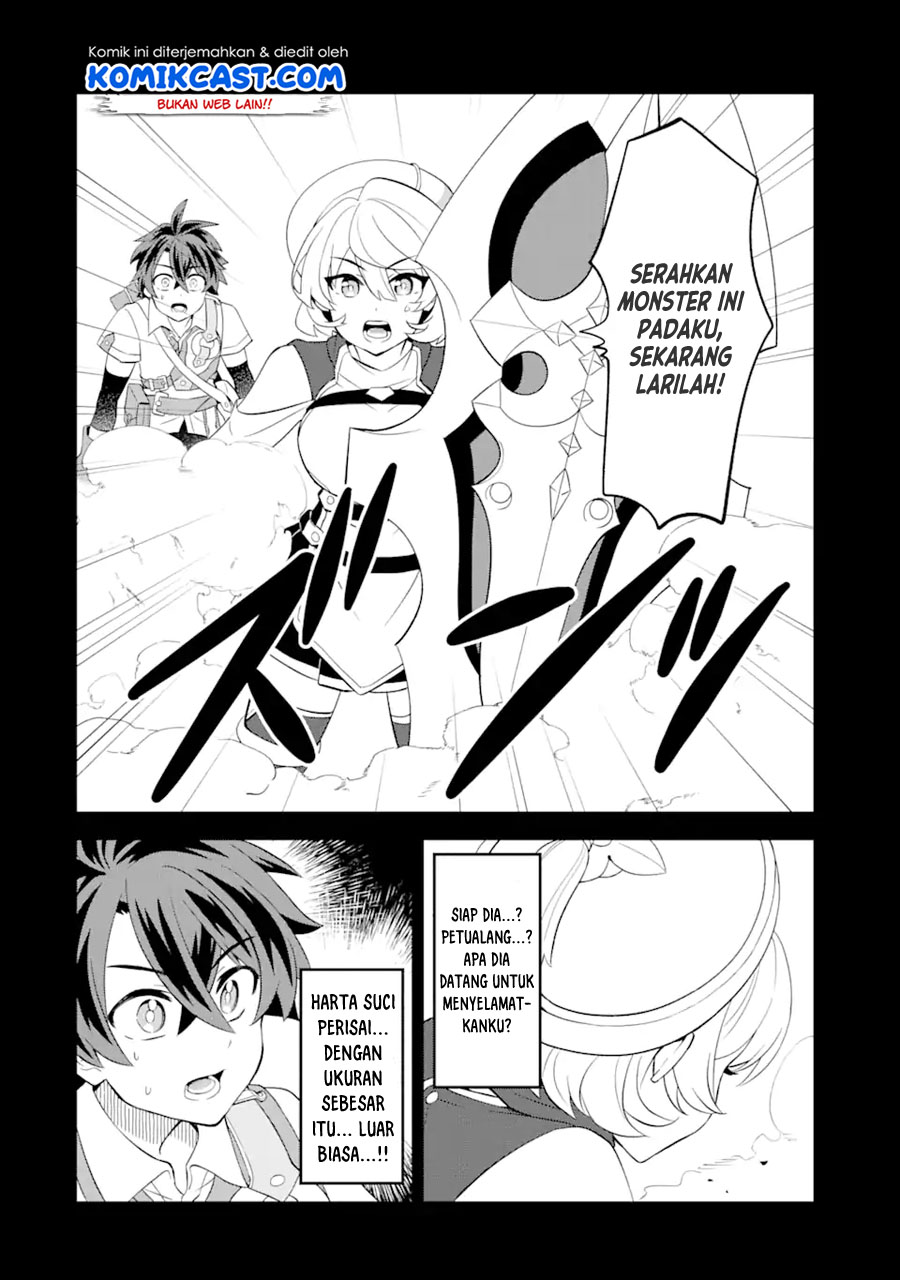 Sabitsuita Ken wo Tameshi ni Kyouka Shite Mitara, Tondemonai Maken ni Bakemashita Chapter 05 Bahasa Indonesia