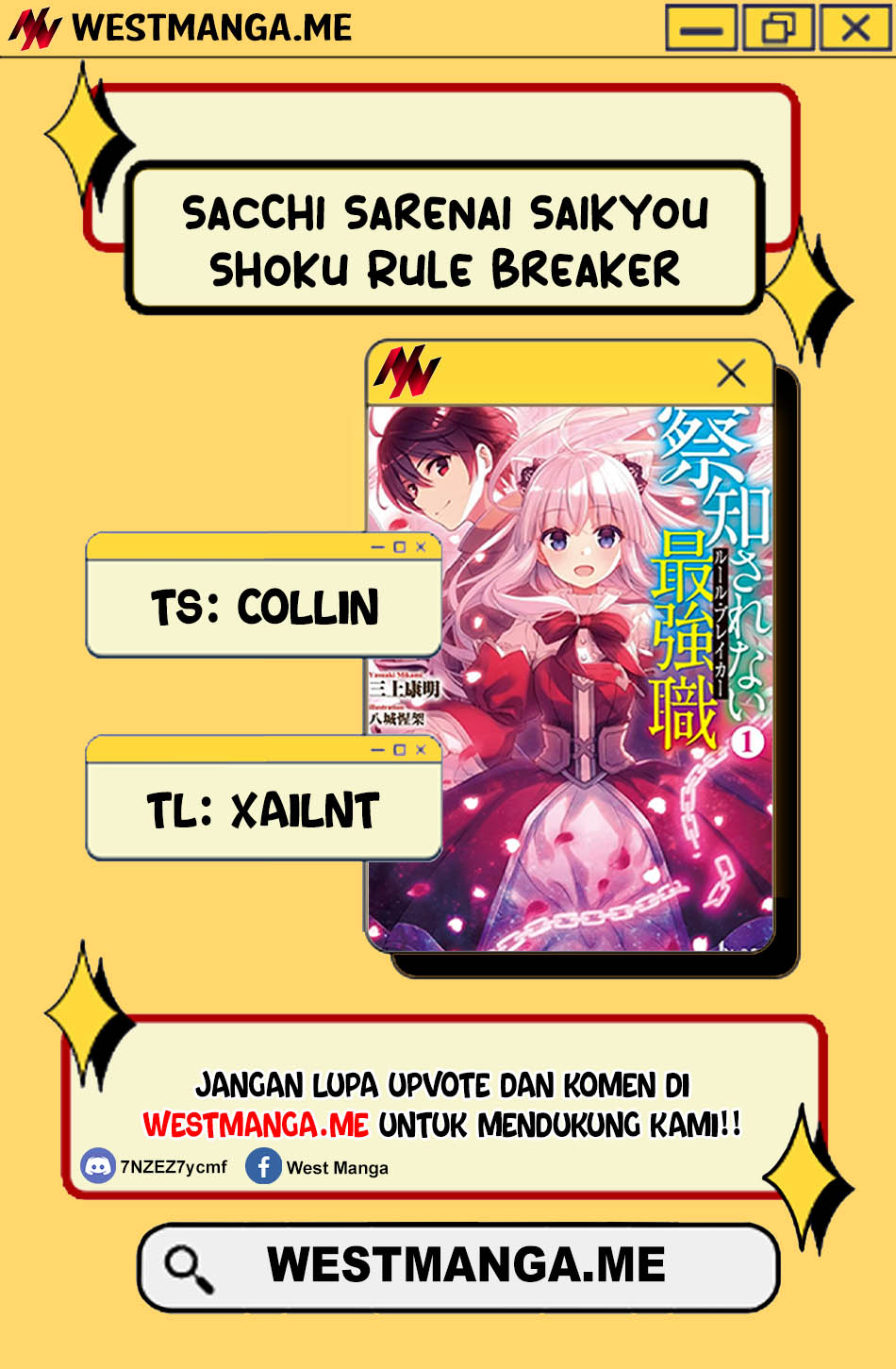Sacchi Sarenai Saikyou Shoku Rule Breaker Chapter 46 Bahasa Indonesia