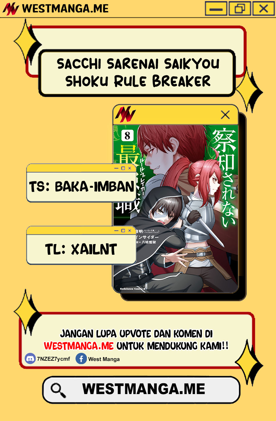 Sacchi Sarenai Saikyou Shoku Rule Breaker Chapter 48 Bahasa Indonesia