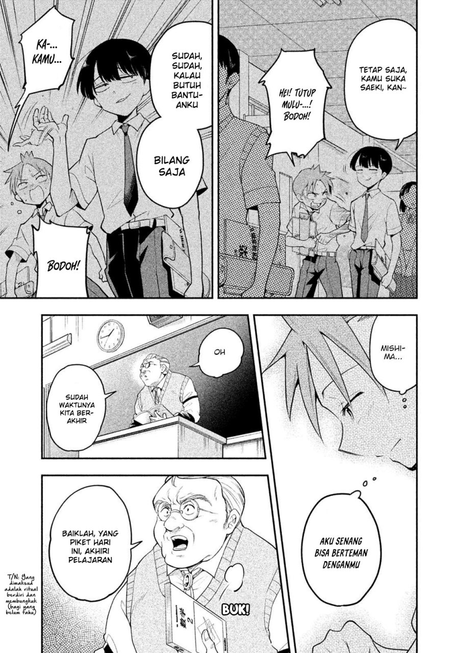 Saeki-san wa Nemutteru Chapter 23 Bahasa Indonesia