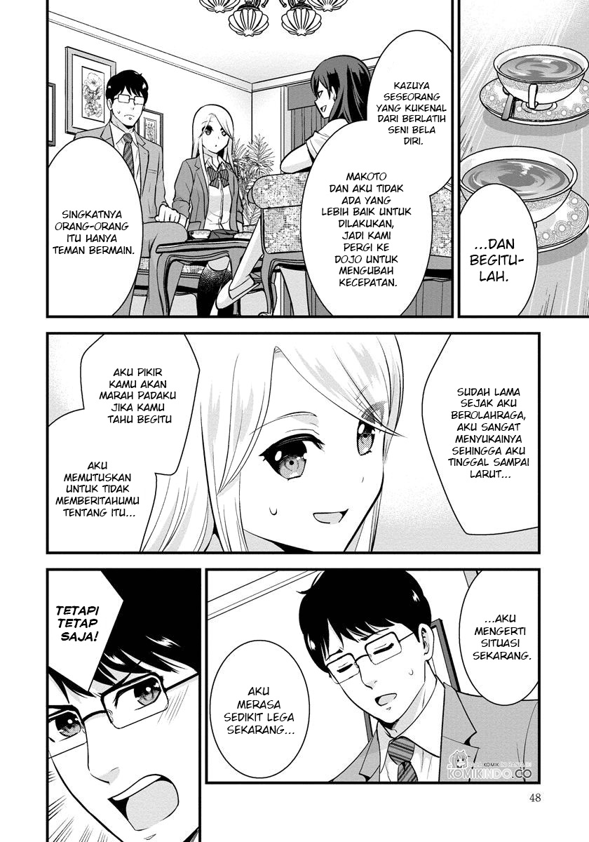 Saenai Riman to Yankee Joshi Kousei Chapter 24 Bahasa Indonesia