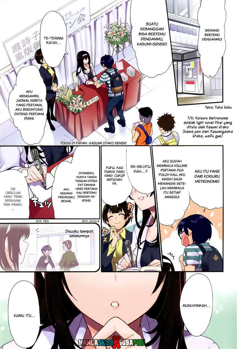 Saenai Heroine no Sodatekata: Koisuru Metronome Chapter 01