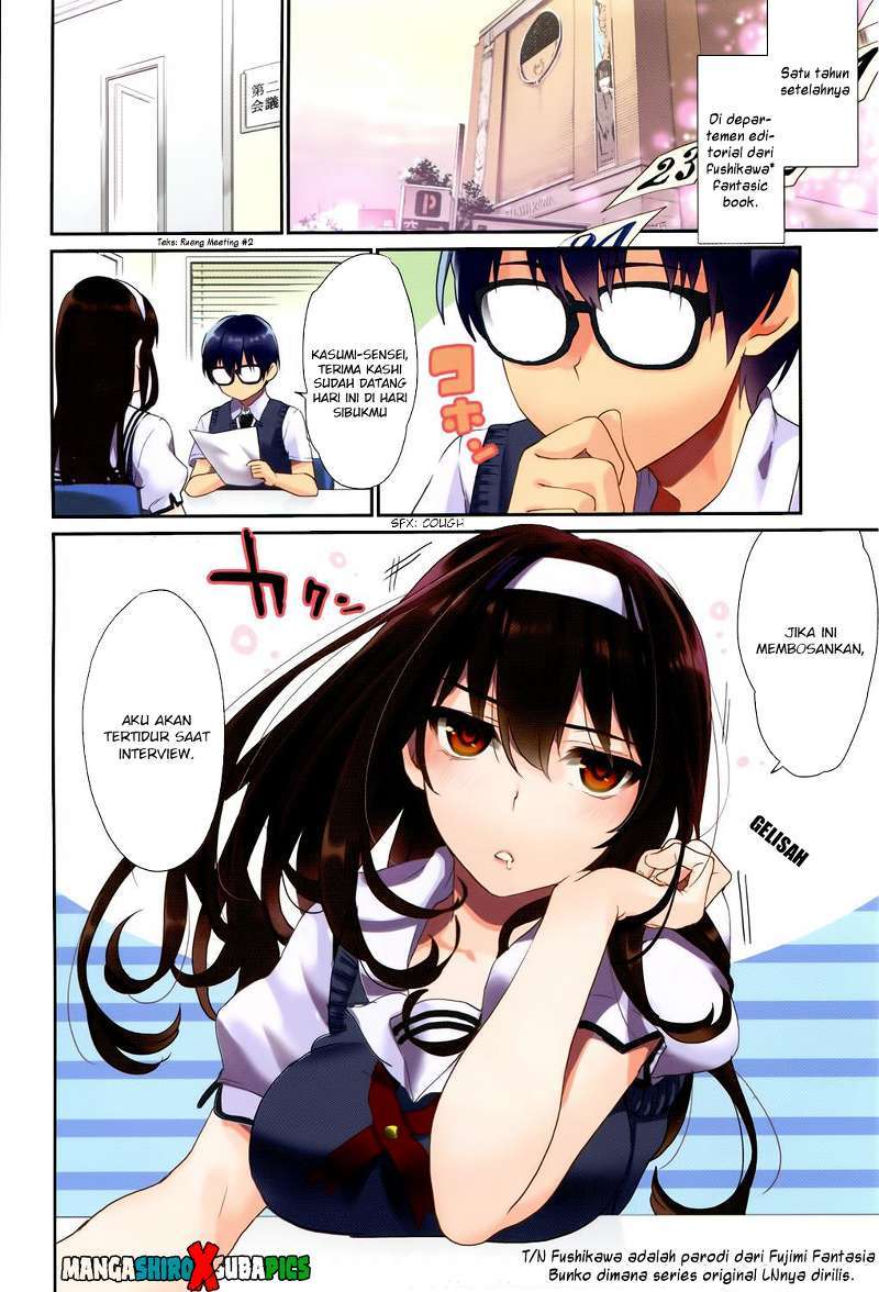 Saenai Heroine no Sodatekata: Koisuru Metronome Chapter 01