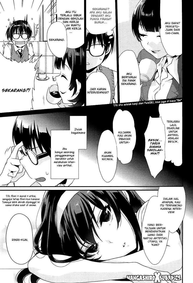 Saenai Heroine no Sodatekata: Koisuru Metronome Chapter 01