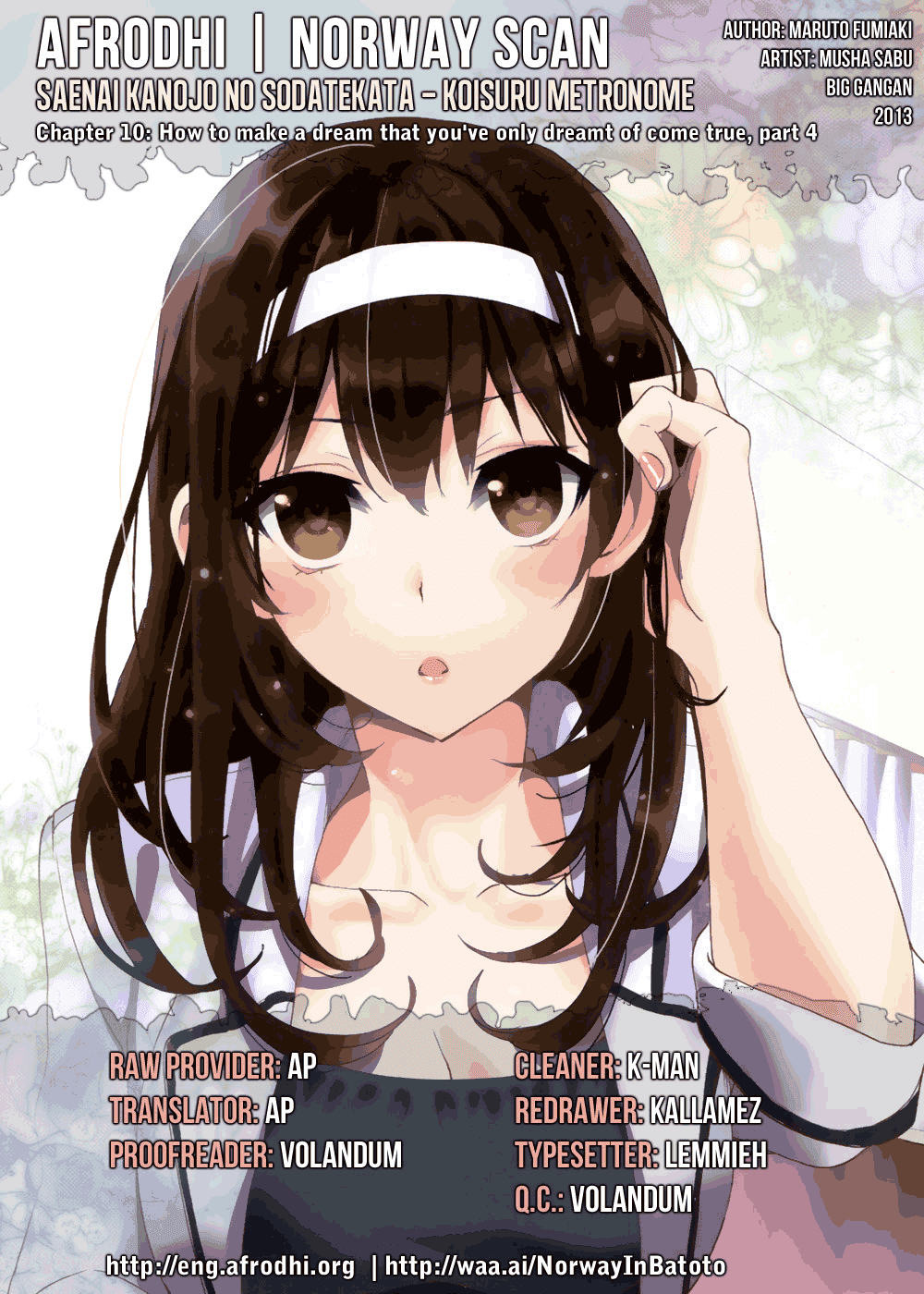 Saenai Heroine no Sodatekata: Koisuru Metronome chapter 10