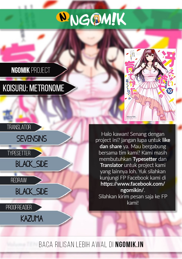 Saenai Heroine no Sodatekata: Koisuru Metronome Chapter 15 Bahasa Indonesia