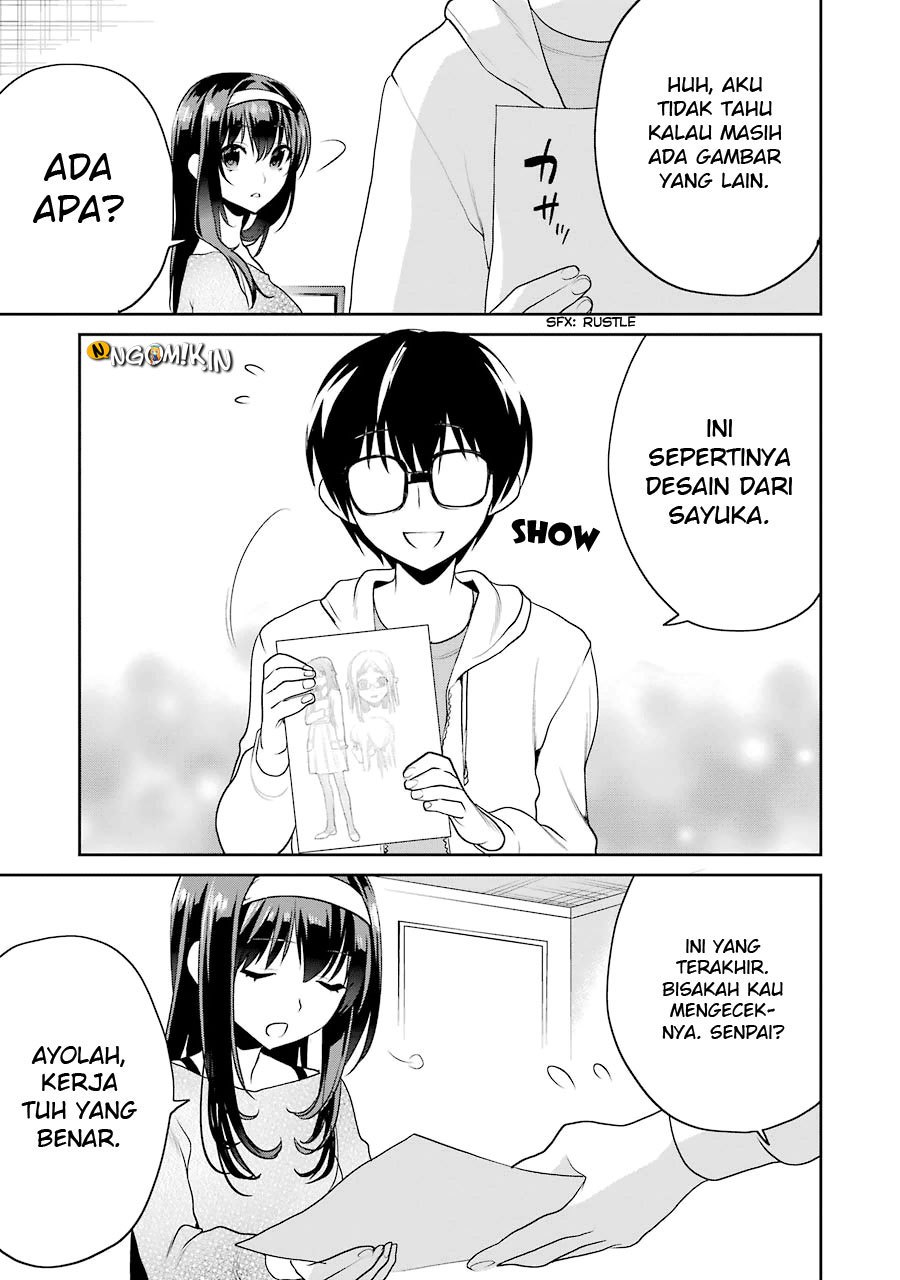 Saenai Heroine no Sodatekata: Koisuru Metronome Chapter 15 Bahasa Indonesia