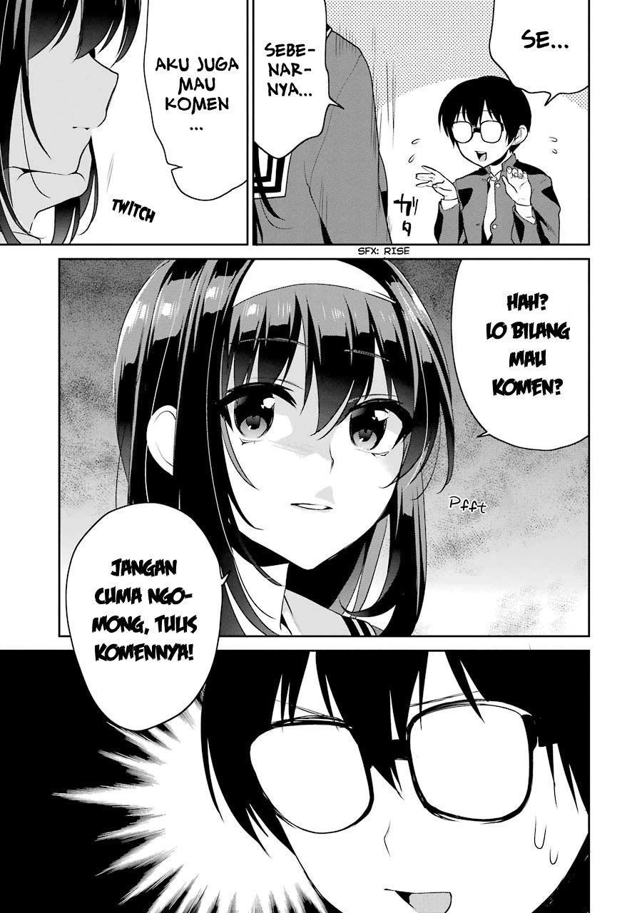 Saenai Heroine no Sodatekata: Koisuru Metronome Chapter 15 Bahasa Indonesia